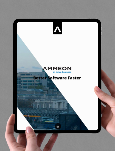 Ammeon website design tablet - Juvo